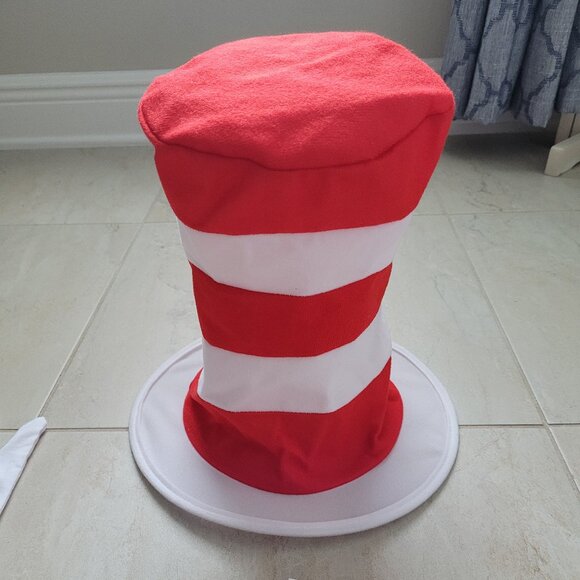 Dr. Seuss The Cat in the Hat Accessories Kit Adult Size - Picture 6 of 9